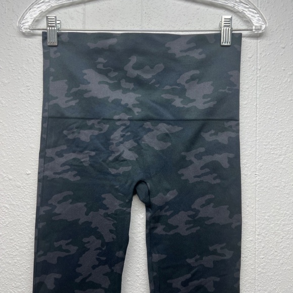 Spanx Camouflage High Rise Leggings Womens Large Activewear Loungewear Casual - Picture 7 of 12